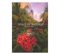 Spirit of Nature 2027: Wandkalender 50x70 cm mit Naturaufnahmen von Stefan Hefele, sprachneutralem Kalendarium und Spiralbindung
