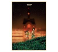 Spirited Away Movie Poster Japonais Hayao Miyazaki Anime Peinture Décorative - 42 x 30 cm (Style 12)