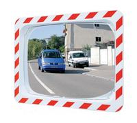 SPL Miroir de circulation H800xL1.000mm plastique,rouge/blanc p.2 directions 30m - 558