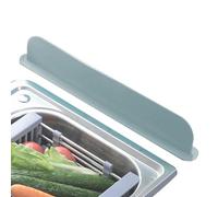 Splash Guard - Couverture De Bouchon De Plateau De Cuisine Pratique | Tapis De Robinet En Silicone Flexible Manipuler Le Boîtier D'évier Avec Catcher Goutte Idéal Pour Protection Controp, Gris