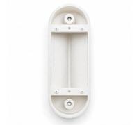 SplashNColor Support d'angle extérieur pour sonnette vidéo Reolink - Fixation plate sécurisée | Compatible avec les modèles WiFi et PoE D340W D340P | Points vers la passerelle | Support de cale pour
