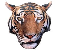 Splat Planet Coussin en Peluche Tiger - Conception 3D géante réaliste et Animal en Peluche Doux, oreillers décoratifs pour Chambre à Coucher, chaises et canapé (50 cm x 40 cm)