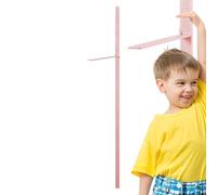 Spliced Height Ruler - Growth Chart Ruler | Detachable Children Growth Chart Sliding Measuring Tape HeightChart For Kids Bedroom Nursery Wall Decor ABS 3x41.5cm Cute Design