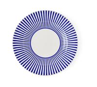 Spode Assiette à salade Steccato Ø22 cm Bleu-blanc