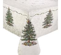 Spode Avanti Linens Nappe de Table, Accessoires de Cuisine de Vacances, décoration d'intérieur de Vacances (Collection Christmas Tree, 152,4 x 304,8 cm)
