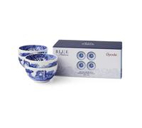 Spode Bol Blue Italian Ø10 cm. lot de 4 Bleu-blanc