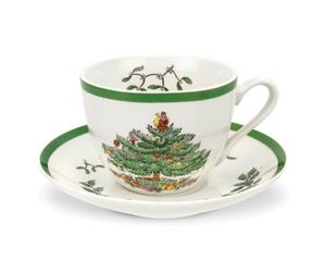 Spode Christmas Tree Tasse avec soucoupe 0,2 L