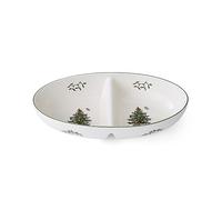 Spode Serveur divisé Sapin de Noël - Grande taille