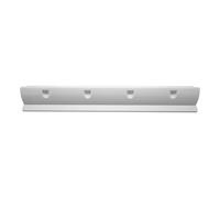 Spoiler de maintien ABS 590 mm blanc pré-percé avec vis en acier inoxydable O...