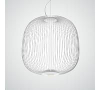 Spokes 2 piccola lampe suspendue blanc Foscarini - 8025594175202