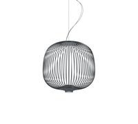 Foscarini Spokes 2 Piccola Sospensione Pendelleuchte, gris graphite, Push/DALI