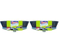 SPONTEX - 1 Tête de Balai extérieur - Compatible avec Tous Manches Spontex - Fibres Double Action Ultra résistantes - Bords antichocs