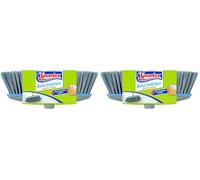 SPONTEX - 1 Tête de Balai intérieur - Compatible avec Tous Manches Spontex - Fibres Double Action - Bords antichocs