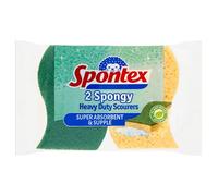 Spontex 2 éponges à récurer très résistantes