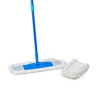 SPONTEX Balai Plat Extra + 1 Recharge - Nettoyant Dépoussiérant