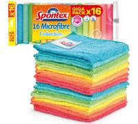 SPONTEX Chiffons Microfibre Pour Nettoyage