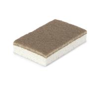Spontex Eponge double-face brune - lot de 10