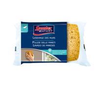 SPONTEX EXPERT - Eponge Lessivage des Murs - Résistante au Javel - Toutes Surfaces - 1 Eponge Jaune XX-Large