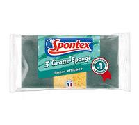 Lot de 3 éponges Gratte-Eponge Super Efficace