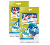 SPONTEX Lot de 2 Recharges pour Kit Balai Express System+