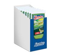 Spontex Lot de 3 éponges de Nettoyage Duo Anti-Graisse, avec côté Sec, Couleur Non sélectionnable, Vert/Rose, 8 x 3 pièces