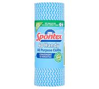 Spontex Lot de 40 chiffons sur rouleau
