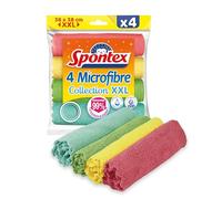 Spontex MF Collection 2+1 Lot de 3 Baiette en Microfibre Multicolore