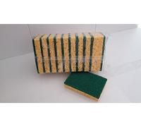 Spontex Professionnel éponge grattante verte grand modèle 130 x 84 x 24 mm _ Sachet de 10