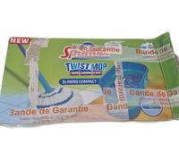 Spontex Ultra Compact Twist Mop Set Balai à franges en microfibre avec bougies intégrées Set de nettoyage des sols