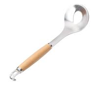 Spoon Meatball Maker Ergonomic | Making Tool | Press Spoon For Kitchen | Food-Grade Stainless Steel Head, Heat-Resistant Wooden Handle | Ergonomic Meatball Maker Spoon Tool | Non Stick Elliptical