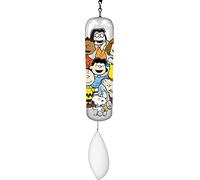 Spoontiques Carillon à Vent avec Cloche, décoration pour Cour, Jardin, arrière-Cour et terrasse, Motif Peanuts