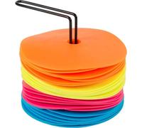 Spordas Neon Farben Spot Markers Set - 24 pièces - Marquage du terrain de jeu