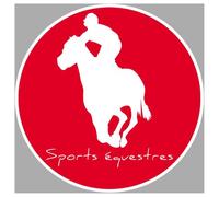 Sport Équestre - 10cm - Sticker/Autocollant
