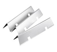 SPORTARC Lot de 3 plaques chauffantes en acier inoxydable, barres aromatisantes pour Weber Spirit II 200 Series, GS4 Grills 2017+, Spirit 200 2013-2017, E/S-210 E/S-220, pièces de rechange résistantes