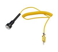 SPORTARC Thermocouple de surface de type K, sonde de température magnétique, capteur de réponse rapide pour métal, 0-500 C, utilisation en laboratoire industriel