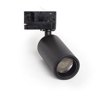 Spot à Douille sur Rail Triphasé Ágata Multiangle 10-50º pour Ampoule GU10