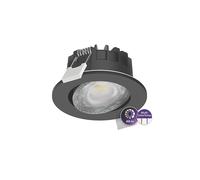 Spot à encastrer ajustable noir LED Philips IP65 550lm