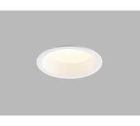 Spot à encastrer dimmable LED2 ZETA IP44 CRI90, Variante : ZETA XS, Ø 103 mm, 3000 K, BLANC, DALI