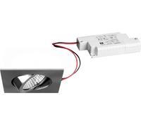 Spot à encastrer LED 3000K ni./matt - LED 1x6W non remplaçable 39365153