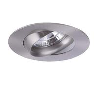 Spot à encastrer LED 350mA 3000K rond ni. - 1x5W LED luminaire non remplaçable 12277153