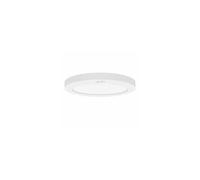 Spot À Fixer Ou À Encastrer Réglable Sensor Led Intégrée, Rond Blanc, Diam.16.5 Cm