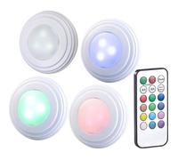 Spot à LED COB RVB/blanc pour meubles de cuisine - LUNARTEC - 4 spots - Encastrable - Contemporain - Design