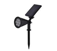 Spot à piquer LED Solaire pour Jardin 1.5W 6V DC Vert