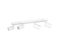 Spot connecté TELIMBELA-Z GU10 4X4,9W en acier blanc 580x80x97mm