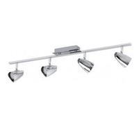 Spot CORBERA 4 ampoules chrome Multicolore G