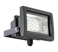 Spot de chantier lumière extérieure orientable avec spot mobile applique murale spot de cour lampe de jardin, métal, 1x LED 10W 750lm blanc froid, DxH 11,5x15cm