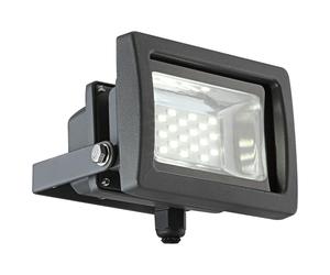 Spot de chantier lumière extérieure orientable avec spot mobile applique murale spot de cour lampe de jardin, métal, 1x LED 10W 750lm blanc froid, DxH 11,5x15cm