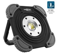 ANSMANN Projecteur de chantier FL1400R (1 pce) - Lampe de chantier d'une portée de 62 m max. pour une puissance de 3820 lux. - Lampe LED à la luminosité réglable (100% et 50%)