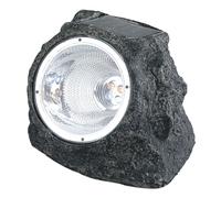 Spot de jardin à LED solaire, conception de pierre lumineuse extérieure auto-chargeable