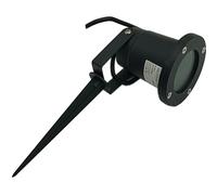 Spot de jardin ? piquer noir alu GU10 IP54 IdeaLED